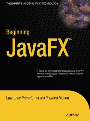 cover image of Beginning JavaFX